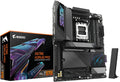 GIGABYTE X870E AORUS PRO AMD AM5 LGA 1718 Motherboard, ATX, DDR5, 4X M.2, PCIe 5.0, USB4, WIFI7, 2.5GbE LAN, EZ-Latch, 5-Year Warranty