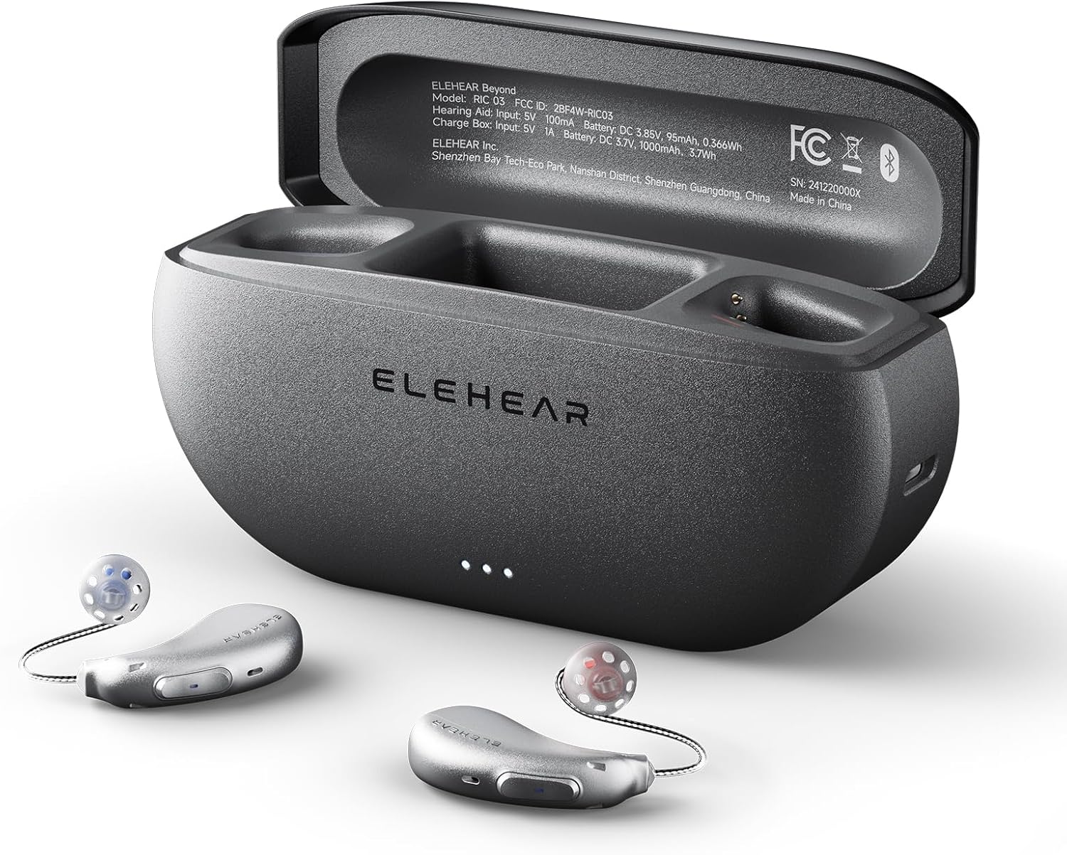 Beyond OTC Hearing Aids, AI Powered Speech Enhancement, Superior Sound Quality, Connectivity with iOS or Android Devices via Bluetooth 5.3, for Seniors and Adults